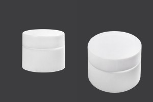 Pot à double fond en plastique de 3ml avec joint intérieur sur le couvercle - 12 pcs-εικόνα_σύνθεση