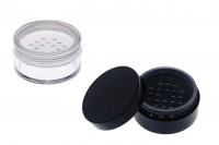 30ml acrylic sieve jar for loose powder and other cosmetic use - 12 pcs