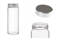 150ml glass jar with cap and EPE liner inserted in the cap