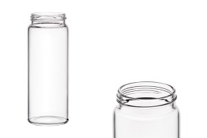 Glas mit silbernem Deckel und innerer Dichtung-εικόνα_σύνθεση