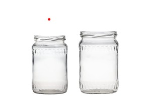 Zylindrisches Glas für Honig 580 ml Facet - 72 Stk-3