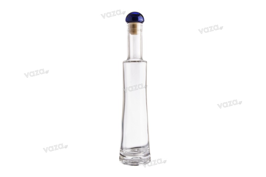 Elegant 200ml glass bottle for olive oil and spirits
