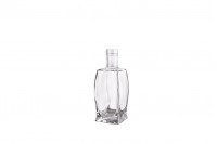 Elegant 200ml glass bottle for olive oil and spirits 