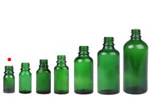 Grünglasflaschen für Ätherische Öle 5ml PP 18-7
