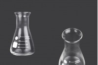 Flacon conique en verre (Erlenmeyer) de 100 ml avec indications volumétriques