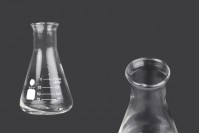 Flacon conique en verre (Erlenmeyer) de 150 ml avec indications volumétriques