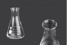 Γυάλινη κωνική φιάλη (Erlenmeyer) 150 ml με ενδείξεις ογκομέτρησης