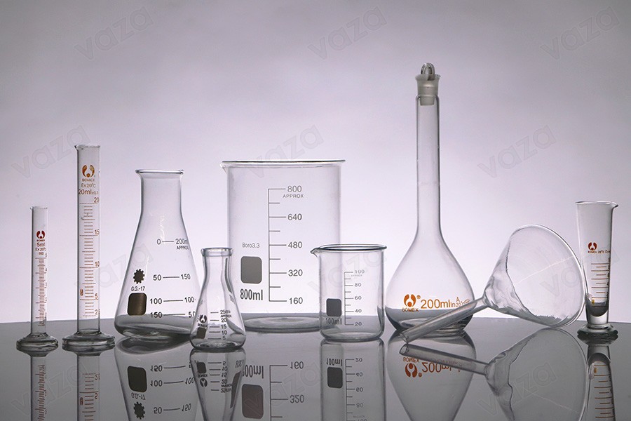 Γυάλινη κωνική φιάλη (Erlenmeyer) 150 ml με ενδείξεις ογκομέτρησης Γυάλινη κωνική φιάλη (Erlenmeyer) 150 ml με ενδείξεις ογκομέτρησης-εικόνα_σύνθεση