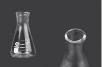 Flacon conique en verre (Erlenmeyer) de 25 ml avec indications volumétriques