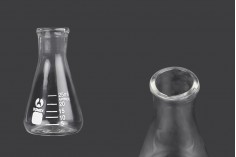 Flacon conique en verre (Erlenmeyer) de 25 ml avec indications volumétriques