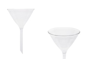 Glastrichter -Durchmesser 60 mm (Endung 8mm)-1