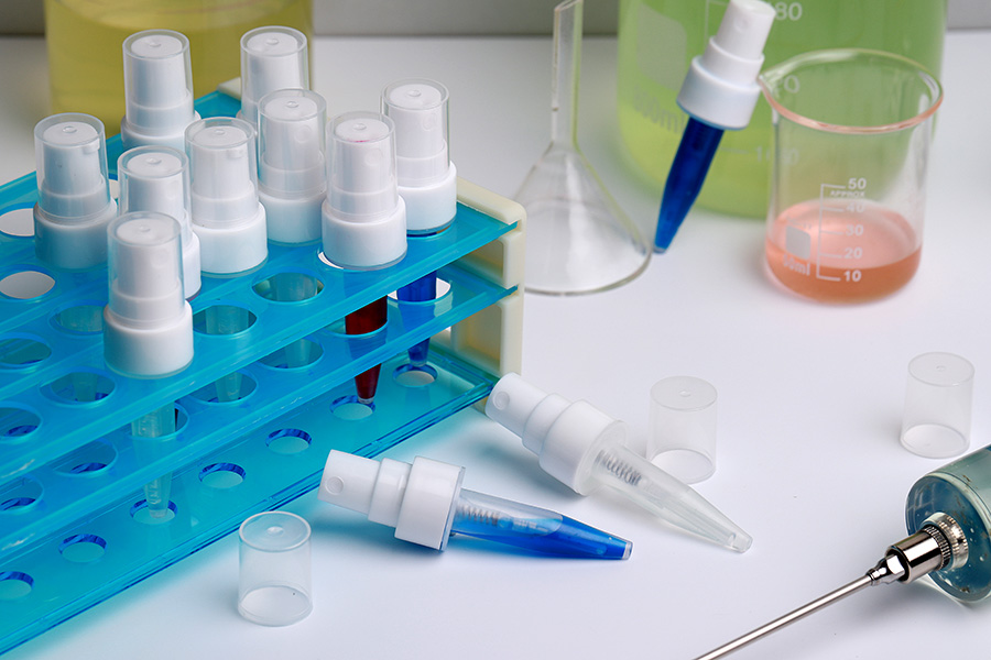 Flacone tester con pompetta per crema 2 ml in plastica - 50 pz Flacone tester con pompetta per crema 2 ml in plastica - 50 pz