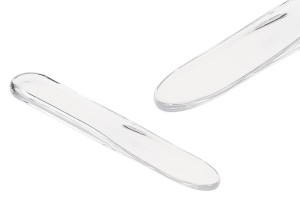 Spatola per plastica crema (PE) trasparente 68 mm - 50 pz-εικόνα_προϊοντική