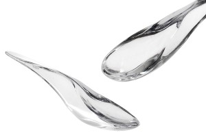 Spatola per plastica crema (PE) trasparente 70 mm - 12 pz-εικόνα_προϊοντική