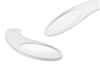 Spatula for cream plastic (PE) transparent 67 mm - 12 pcs