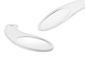 Spatola per plastica crema (PE) trasparente 67 mm - 12 pz-εικόνα_προϊοντική