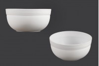 Plastic white bowl 150 ml for facial treatments - 12 pcs