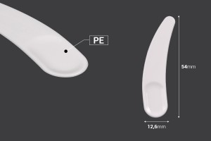 Spatule à crème en plastique (PE) de 54 mm - 24 pcs-2