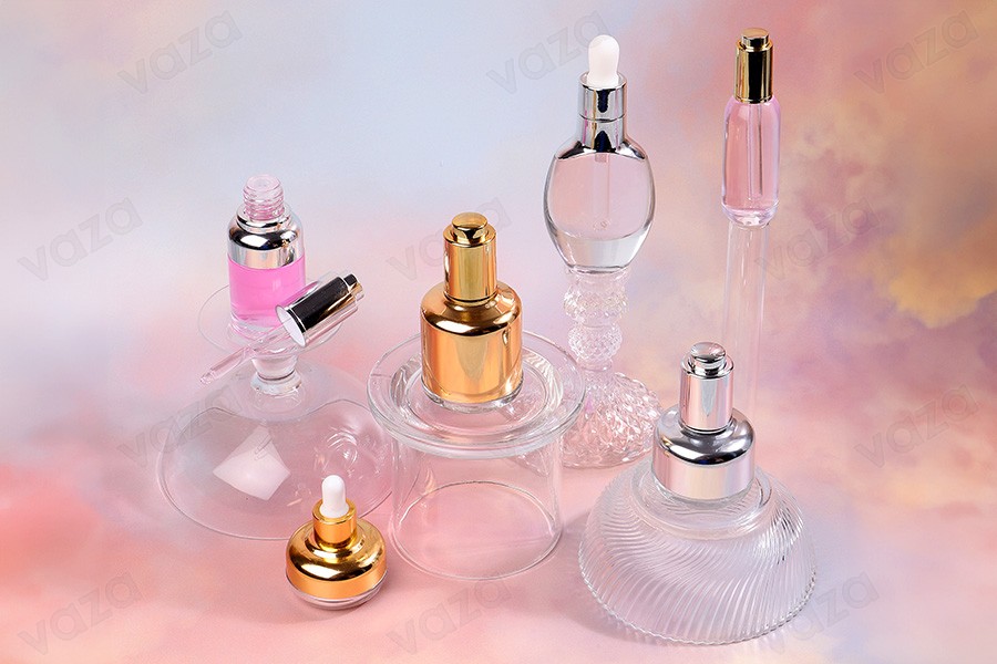 Flasche 30ml Glas mit Pipette, Ablauf und Knopfverschluss Flasche 30ml Glas mit Pipette, Ablauf und Knopfverschluss-εικόνα_σύνθεση