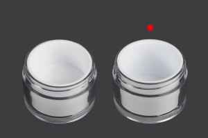 Pot de crème double face 50 ml avec couvercle et joint plastique-εικόνα_σύνθεση
