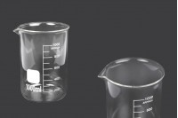 Bécher en verre cylindrique de 1000 ml
