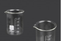 Bécher en verre cylindrique de 100 ml