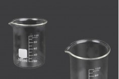 Bécher en verre cylindrique de 100 ml