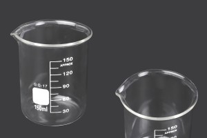 Bécher en verre cylindrique de 150 ml-1