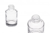 Bouteille en verre cylindrique de 50 ml