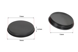Bouchons en plastique pour tuyaux (madren) 73 mm - 2 pcs-photo_groupe