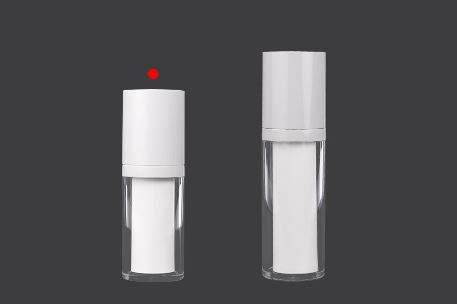 Shishe airless 15 ml e rimbushshme për krem, plastike me mbulesë akrilike të jashtme-imazh_grup