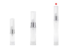 Bottiglietta Airless da 15 ml trasparente con tappo, ideale per sieri.-εικόνα_σύνθεση