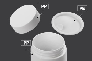 Dose 15ml Plastikdoppel mit innerem Dichtungsdeckel und Plastikdose-6