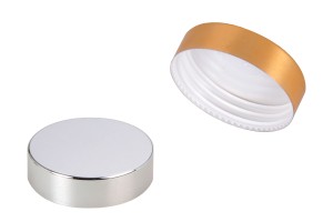 Kapak plastik me veshje alumini dhe guarnicion të brendshëm për kavanoza 20 ml-imazh_produkt