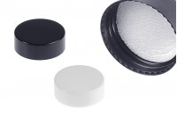 Plastic lid with inner seal for 5 and 10 ml jars