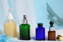 Flacon en verre de 200 ml avec bec verseur PP28 Flacon en verre de 200 ml avec bec verseur PP28