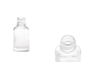 10ml Flasche für ätherische Öle aus Glas, transparent in ovaler Form (PP18)-εικόνα_προϊοντική