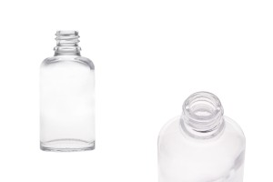 Flasche 30ml für ätherische Öle Glas, transparent in ovaler Form (PP18)-εικόνα_προϊοντική
