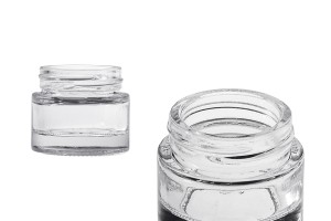 Pot en verre transparent pour crème 10 ml - sans couvercle-εικόνα_προϊοντική