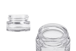 Pot en verre transparent pour crème 5 ml - sans couvercle-εικόνα_προϊοντική