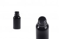 Flacon en verre noir pour huiles essentielles 15 ml avec bec verseur PP18