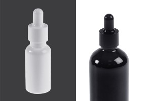 Set anello e ciuccio in plastica per contagocce e beccuccio per biberon PP18-5