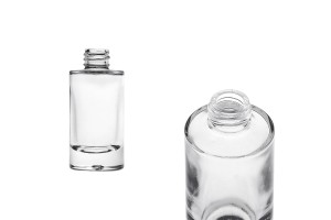30ml transparente Glasflasche mit 18/415-Auslauf-produktbild