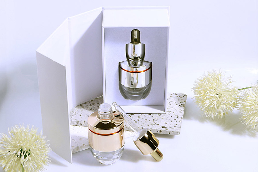 Luxury ring set with teat for 5 to 100 ml droppers