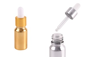 Flacon en verre 10 ml avec compte-gouttes pour produits cosmétiques-εικόνα_προϊοντική