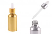 Μπουκαλάκι 30 ml γυάλινο με σταγονόμετρο για καλλυντικά προϊόντα