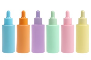 Flacon en verre de 50 ml avec compte-gouttes aux couleurs pastel MAT-εικόνα_προϊοντική