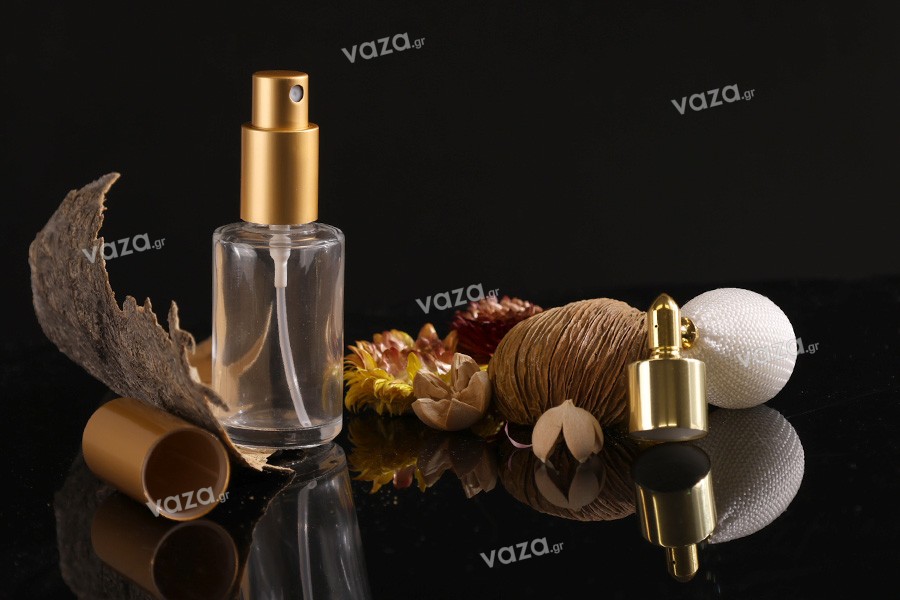 Φιάλη γυάλινη για αρώματα 30 ml στρογγυλή (18/415)