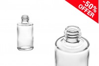 Offerta speciale! Bottiglia di profumo in vetro rotondo da 30 ml (18/415) - Da 0,44 € a 0,22 € al pezzo (ordine minimo: 1 scatola)