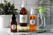 Αντλία 28/410 για κρέμα, πλαστική σε μαύρο χρώμα με ασφάλεια